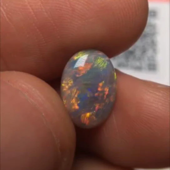 A1220 австралийские молнии 2.655ct натуральные опалы свободные драгоценные камни бусины для изготовления ювелирных изделий для изготовления колец подвески
