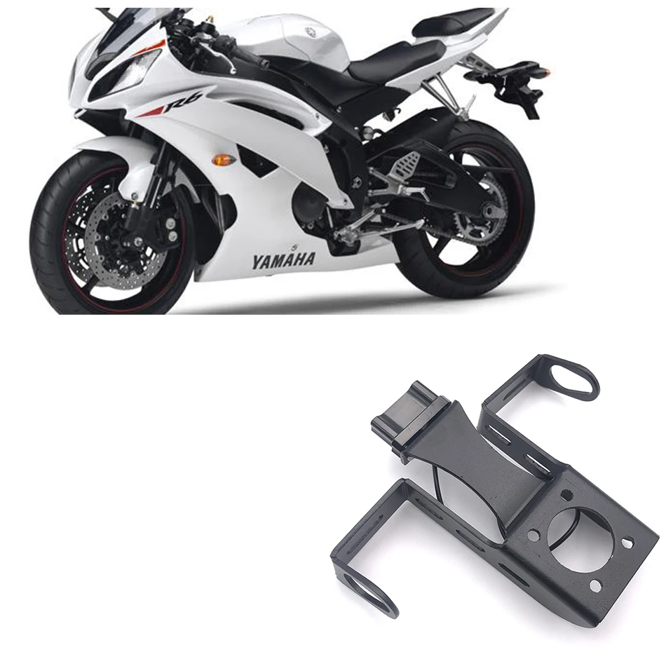 

for Yamaha YZF-R6 R6 2006-2016 Motorcycle rear tail parts bracket CNC License Plate Holder LED Light