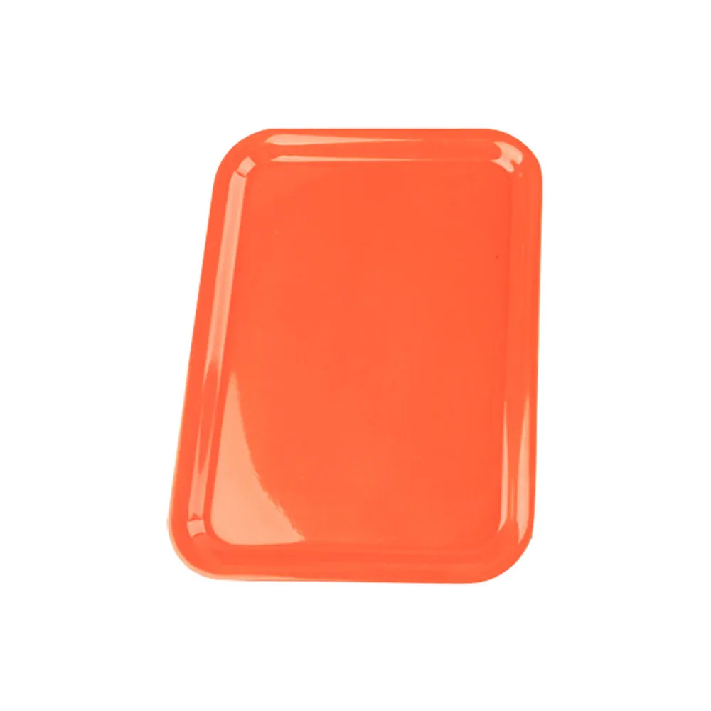 Orange L Красочный сортировочный лоток для детей, Веселые Обучающие игрушки, цветные лотки, принадлежности для хранения, классных комнат и детских проектов - Цвет: Orange L