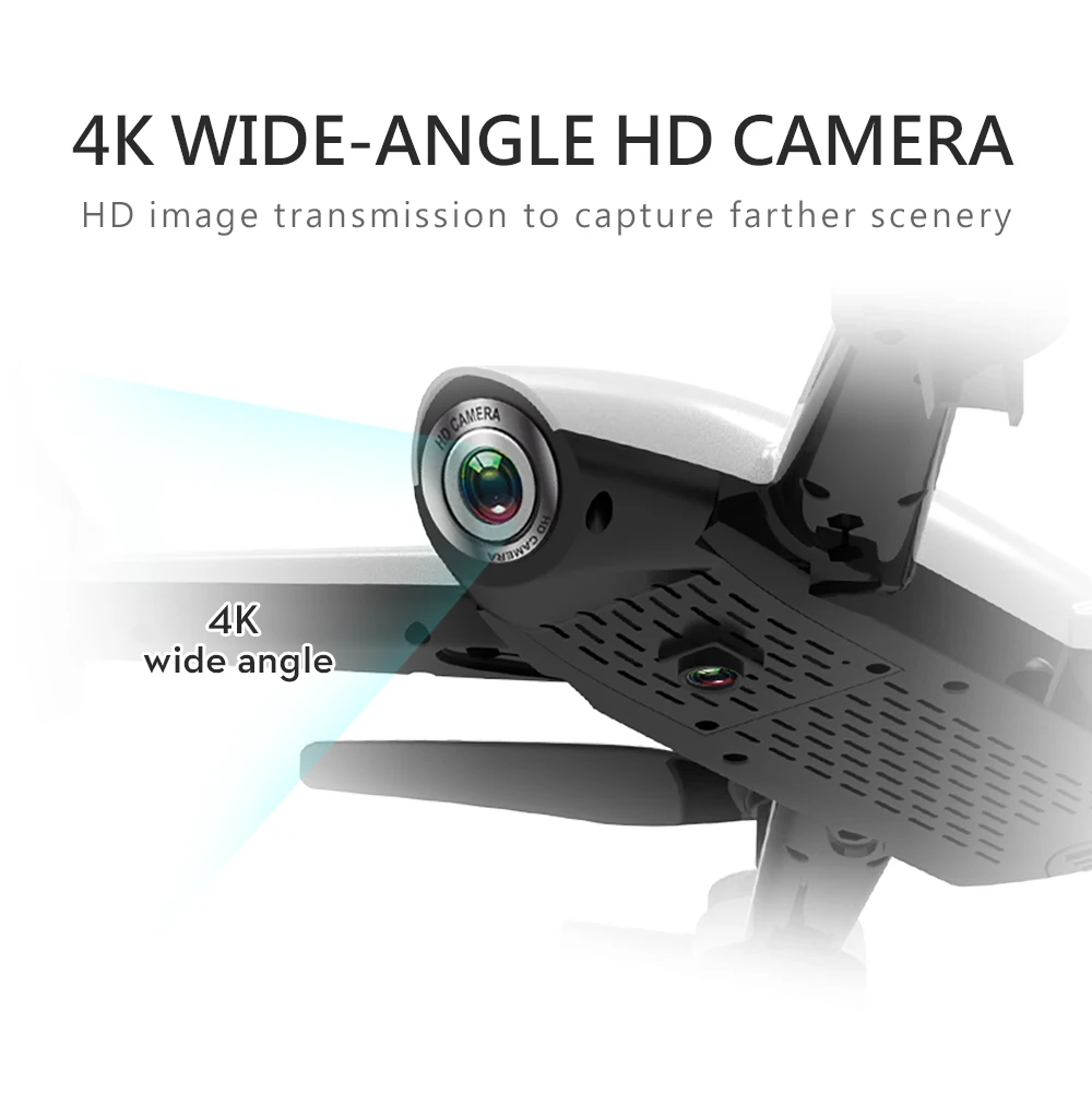 WiFi FPV RC Дрон 4K камера оптический поток 1080P HD Двойная камера воздушная видео RC Квадрокоптер самолет Квадрокоптер игрушки для детей