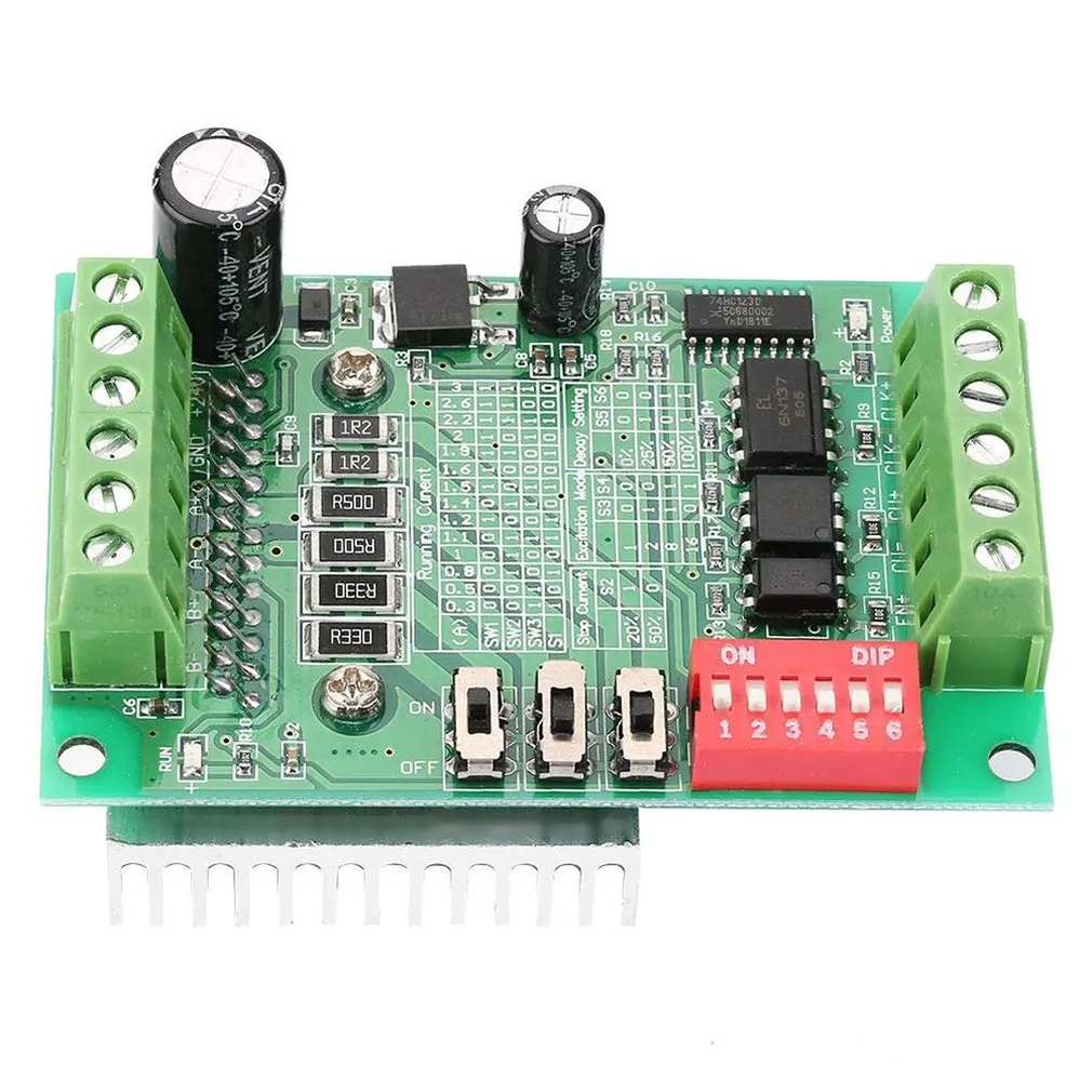 Tb6560 3A Драйвер шагового двигателя доска одноосевой контроллер 10-Скорость ток