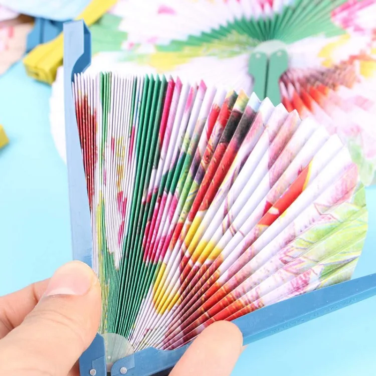 Umbrella comes with Free Fan Butterfly flying above Peach Flower Paper Parasol House Decor Paper Umbrella