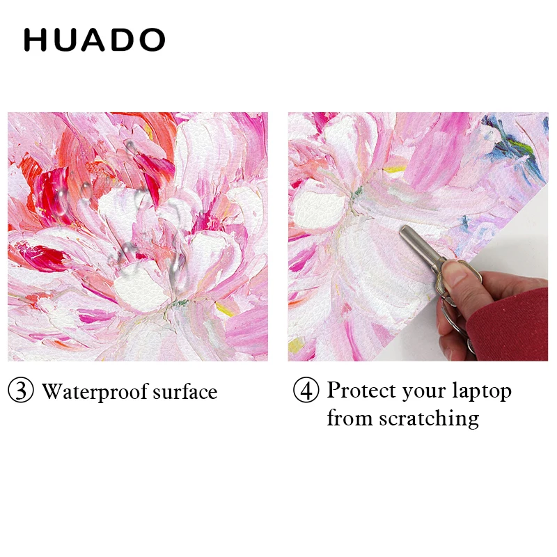 Laptop Sticker Flower Decal for Lenovo/Xiaomi/Macbook/Asus 13 15 15.6 inch