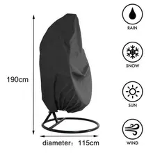 Качели подвесное кресло-яйцо крышка плетеная подставка гамак открытый патио пылезащитные заглушки кресло-яйцо крышка плетеная подставка гамак на открытом воздухе