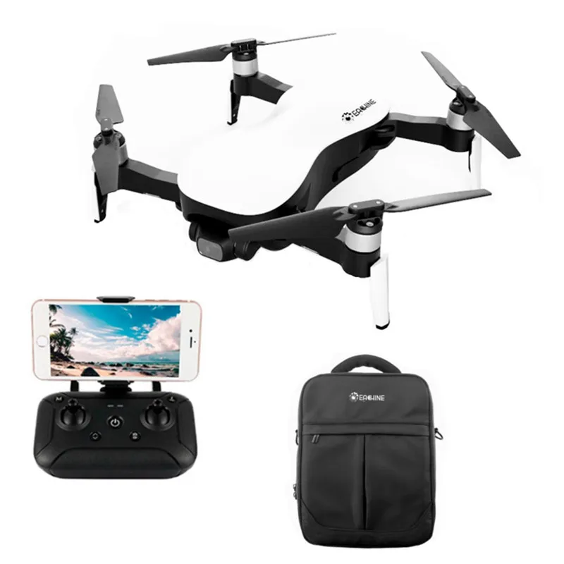 Eachine EX4 5G WI-FI 1,2 км с видом от первого лица gps с 4K HD Камера 3-осевой бесщеточный шарнирный замок 25 минут времени полета RC Дрон Квадрокоптер RTF