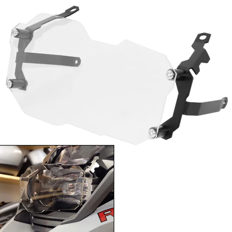 Защитная крышка для передней фары прозрачная BMW R 1200 1250 GS GSA R1200GS LC ADV 2013 2020 R1250GS HP