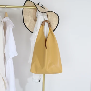 

Beach Casual Tote Bag Design Girl Minimalist Shopping Fashion Travel Tote Bag Large Capacity Torebka Damska Ladies Bag DE50TT