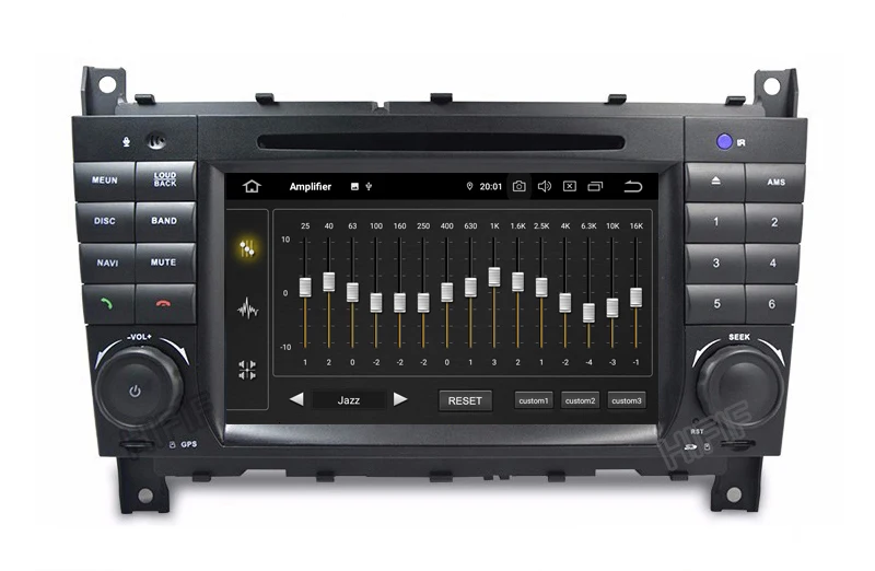 Flash Deal DSP 7" 2 Din Quad Core Android 9.0 Car DVD GPS For Mercedes/Benz C Class W203 2004-2007 C200 C230 C240 C320 C350 CLK W209 04-11 10