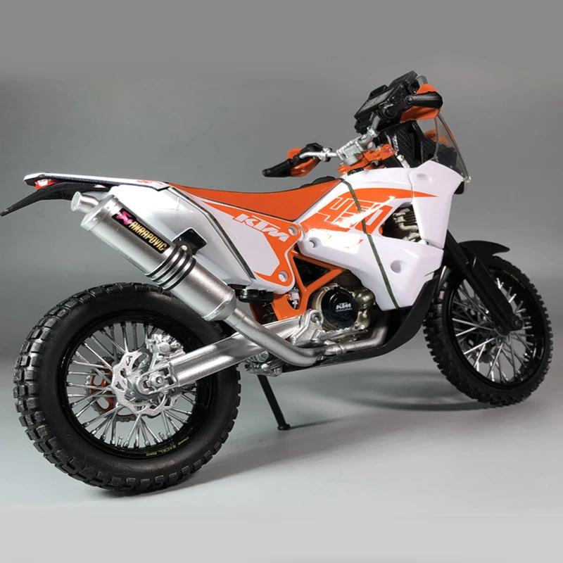 Оригинальная Заводская колесница KTM 1/12 Dakar, модель внедорожного мотоцикла 450, Детский Рождественский подарок