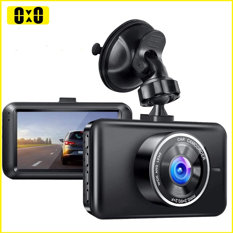 

3.0inch Dvrs Dual Lens Full HD 1080P Dash Cam Car Registrar with Night Vision G-Sensor Parking Mode Video Recorder Wide Angle
