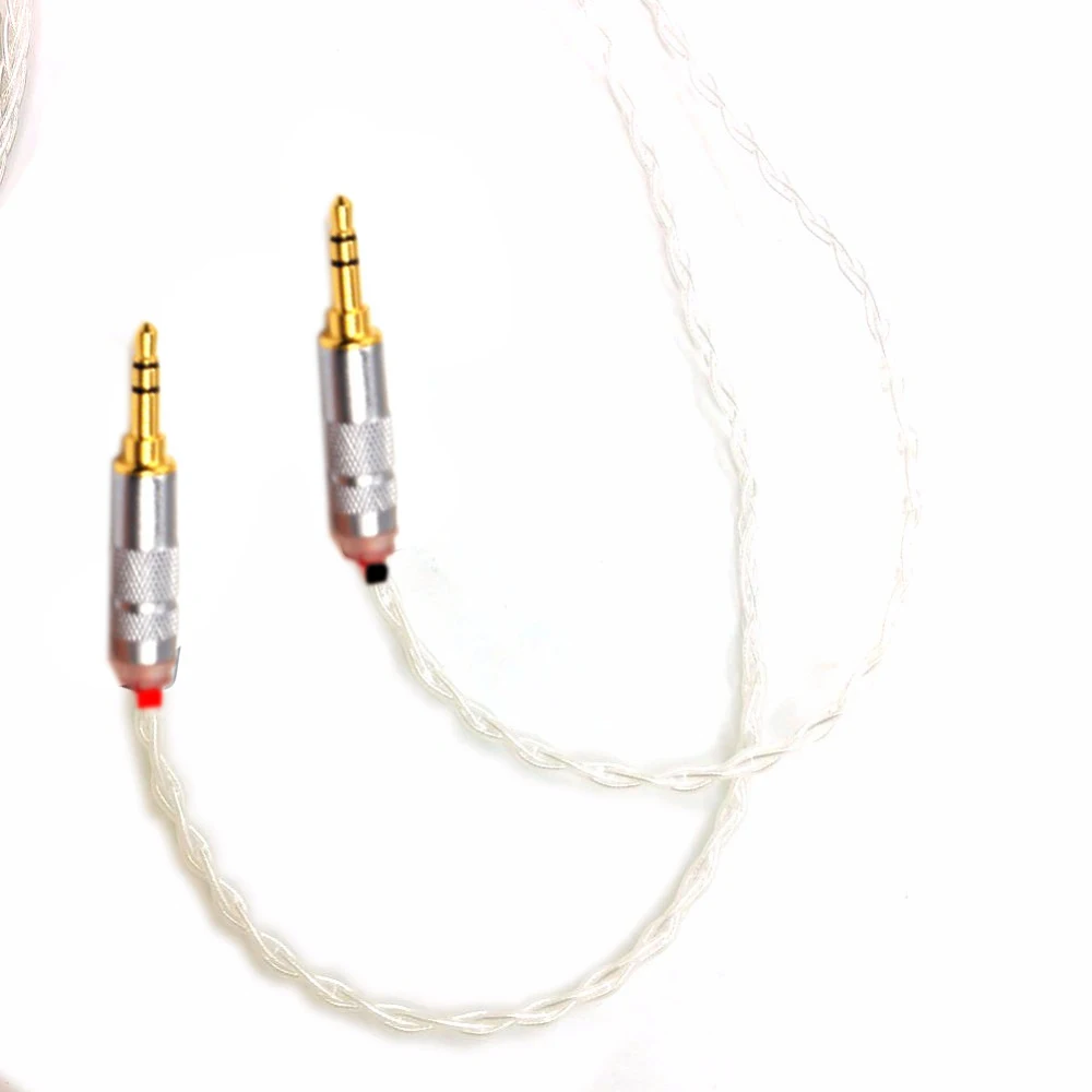 Haldane 8cores 7N Silver Plated Replacement Headphones Cable Audio Upgrade Cable for Sonus Faber PRYMA Headphone