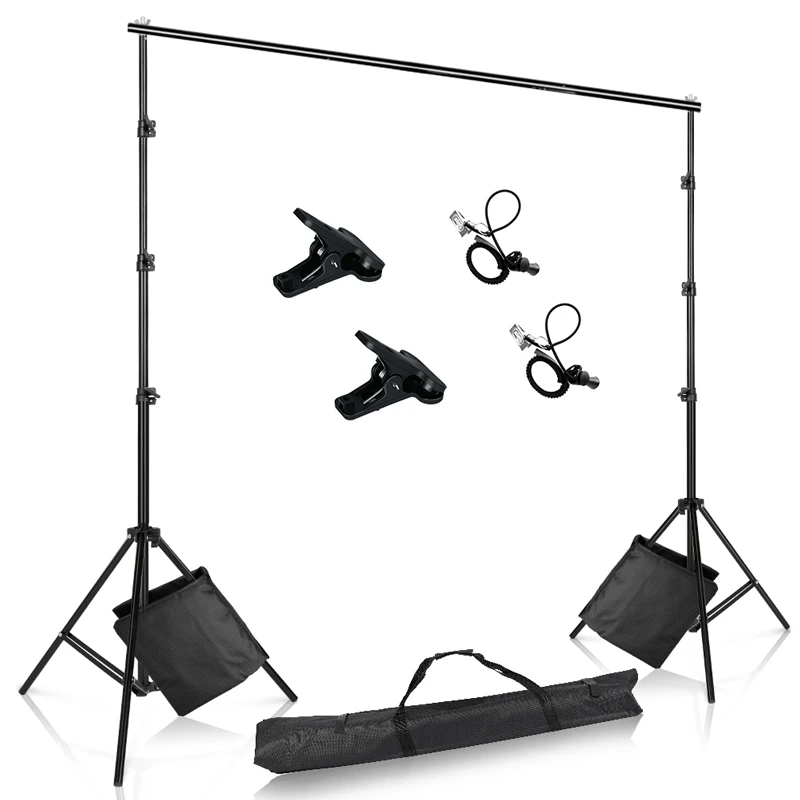 Photo Background Backdrop Support System Kit For Photo Studio Background Stand Photography