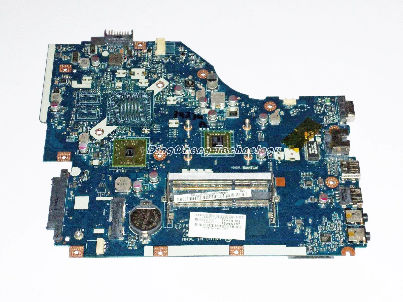 Материнская плата для ноутбука Acer 5250 5253 P5WE6 LA 7092P MBNCV02002 DDR3 REV1.0 интегрированная
