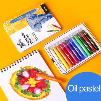 

12/24/36 Colors Oil Pastel Drawing Set Crayons for Kids Soft Pastel Colors To Paint Children Dry Pastel Stationery Art Supplies