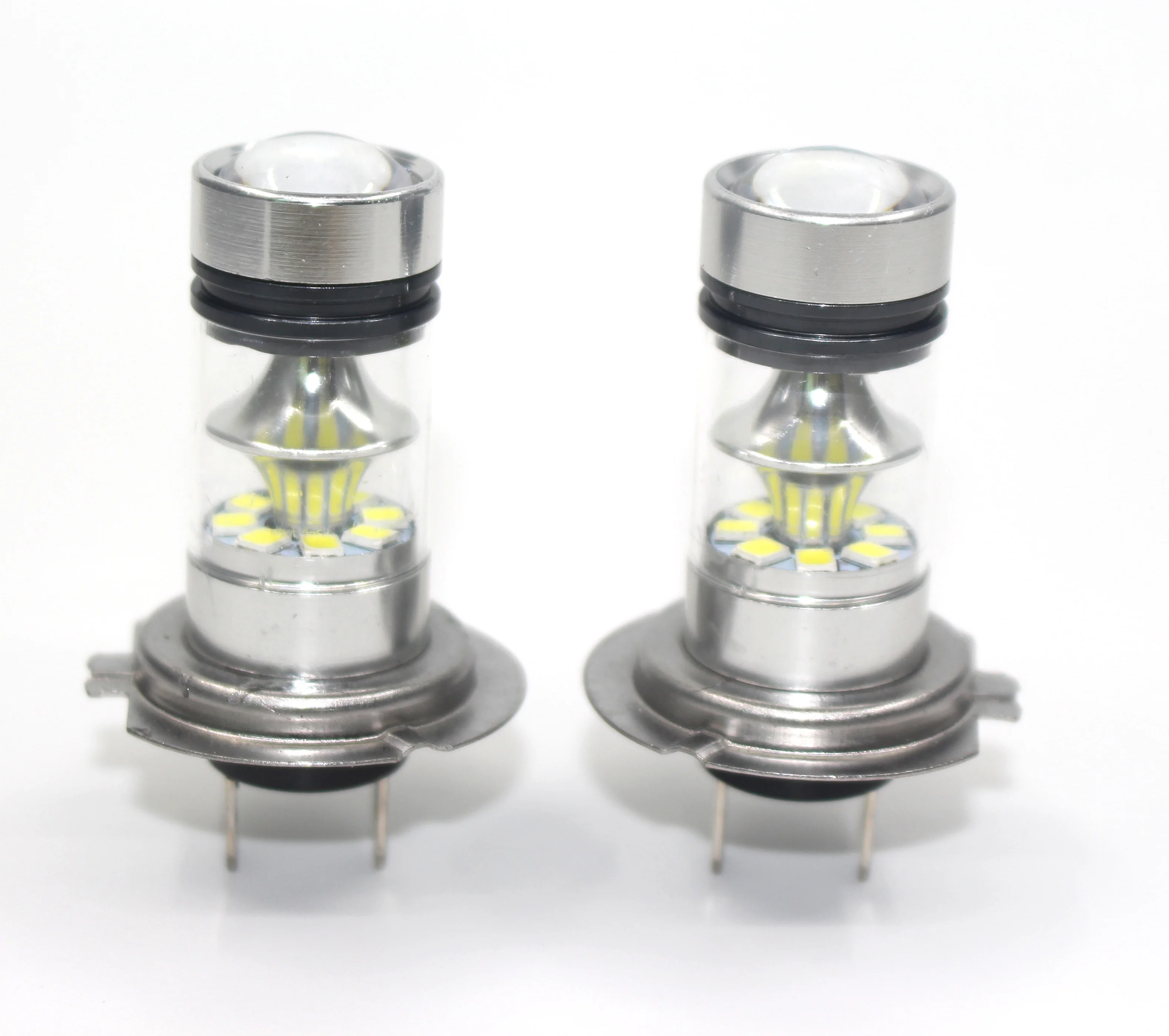 2 шт. светодиодный высокое Мощность туман светильник H7 20smd светодиодный туман светильник 12V 6500K лампы белый светодиодный светильник светодиодный автомобильный светильник s