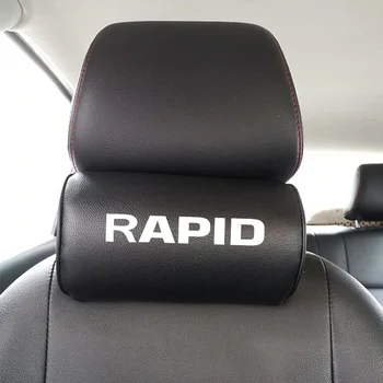 

Luxury Sponge Car Seat Pillow FOR Skoda RAPID Auto Accessories Interior Car Headrest Pillows