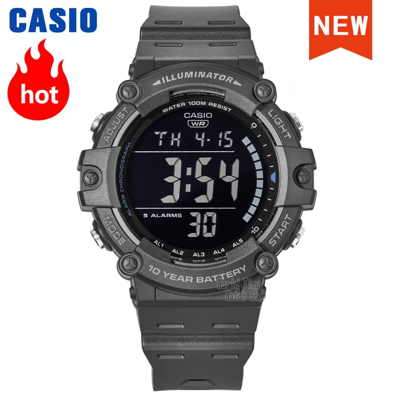 

Часы Casio Мужские кварцевые, водостойкие до 100 м, десять лет электроэнергии