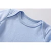 Baby Clothes Solid Color Boy Girls Romper Newborn Long Sleeve 100% Cotton Jumpsuit Bebe Spring Classic Clothes Tops Tees 5