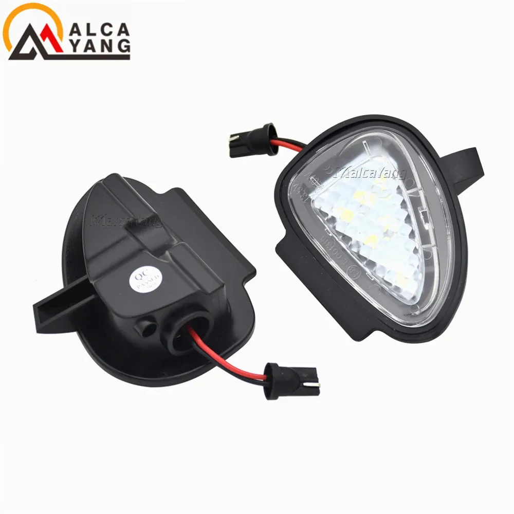 2PCs CANbus Led Unter Seite Spiegel Pfütze Licht Modul Für VW Golf MK6 6 MKVI C45 Cabriolet Weiß Led Lampe – Detail 3