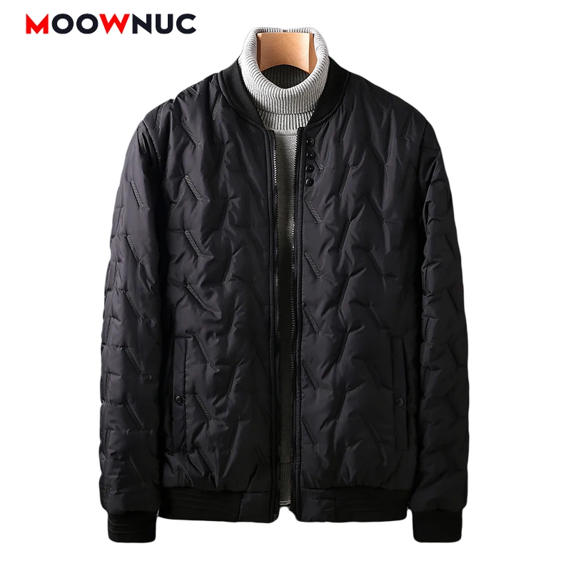 

Men's Fashion Parkas Overcoat Windbreaker Male Casual Winter Jacket Thick Classic Windproof Long Sleeve 2021 New Business Hombre