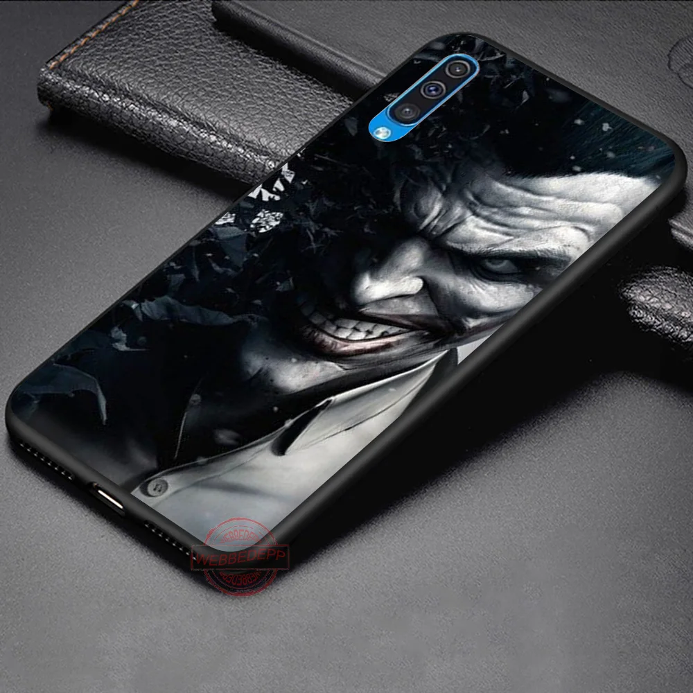 WEBBEDEPP Cool "," Джокер ", мягкий чехол для телефона для samsung A10S A6 7 8 9 A10 20 A40 A50 A60 A70S M10 M20 30