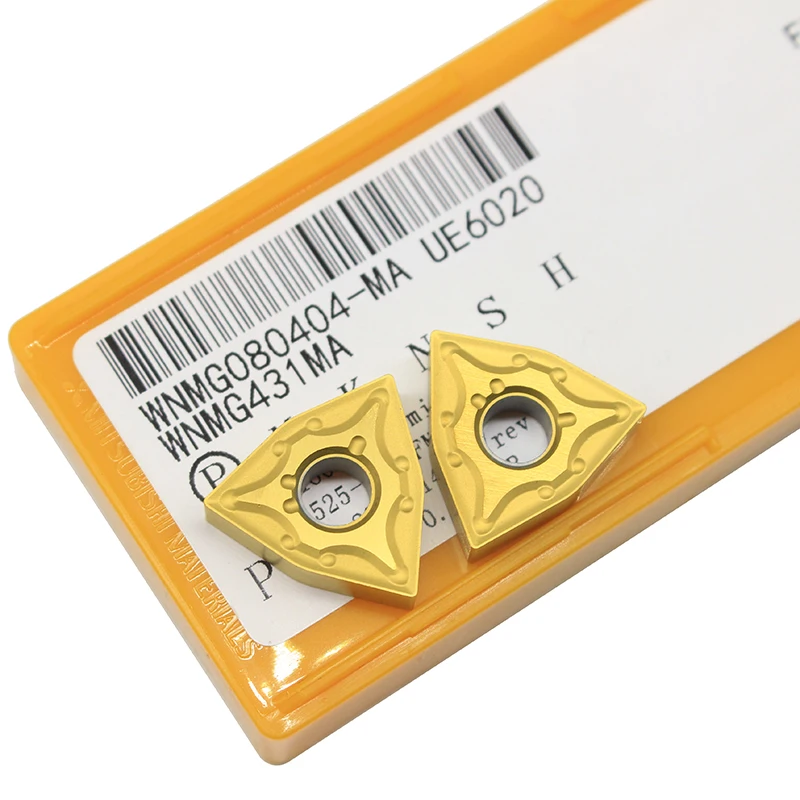 WNMG080404 MA UE6020 WNMG431 ЧПУ резец для наружной обточки карбида вставки токарный станок резак инструмент токарная пластина