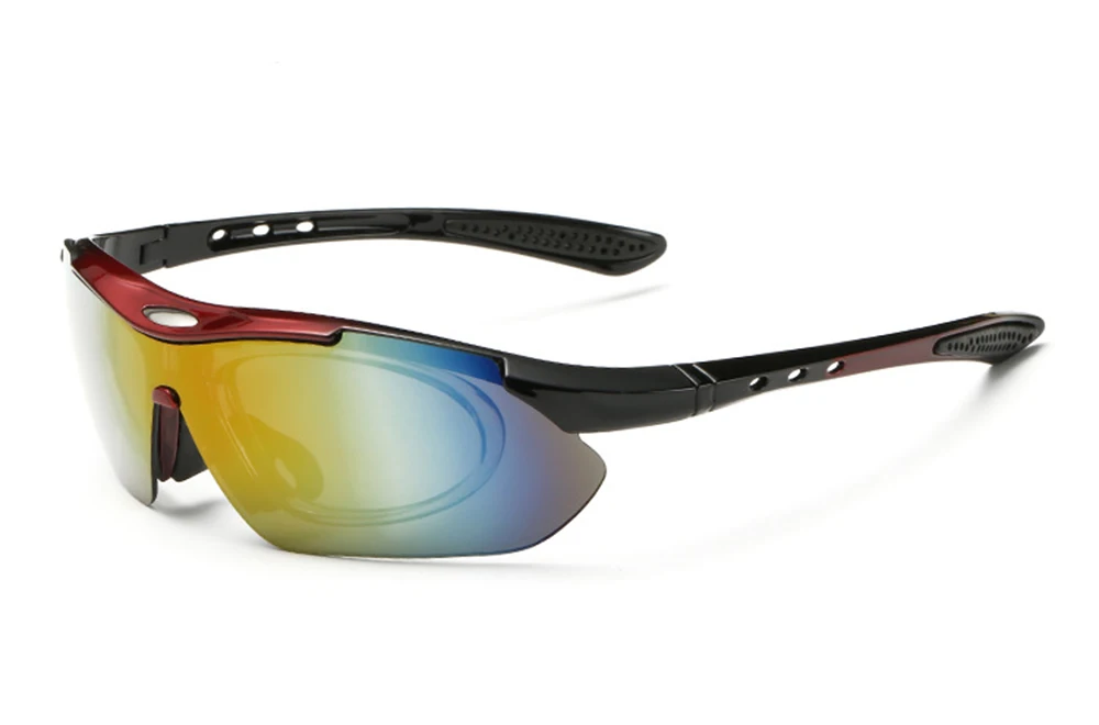 UV400 Cycling Sun Glasses Unisex Outdoor Sports MTB Road Bike SunGlasses Men Women 5 Lens Goggles Eyewear BC0017 (34)