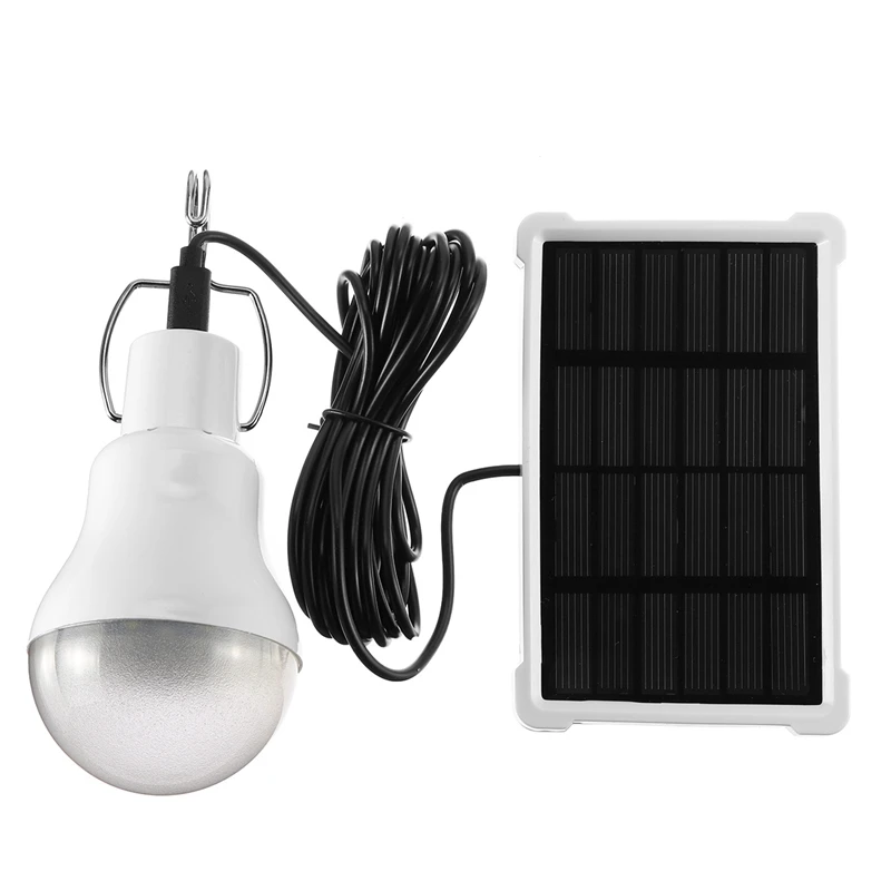 

20W Solar Bulb Panel 140LM USB 7-8 Hours Outdoor Camping