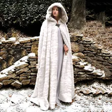 Женская меховая куртка зимняя однотонная плюшевая Женская куртка с капюшоном фланелевая Длинная накидка Свободное пальто с длинными рукавами женская манто femme