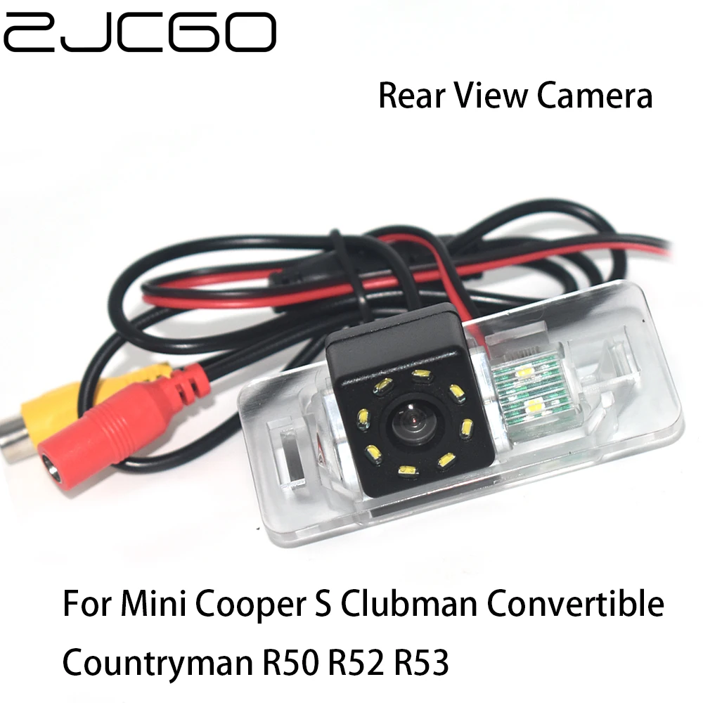 

ZJCGO Car Rear View Reverse Back Up Parking Night Vision Camera for Mini Cooper S Clubman Convertible Countryman R50 R52 R53