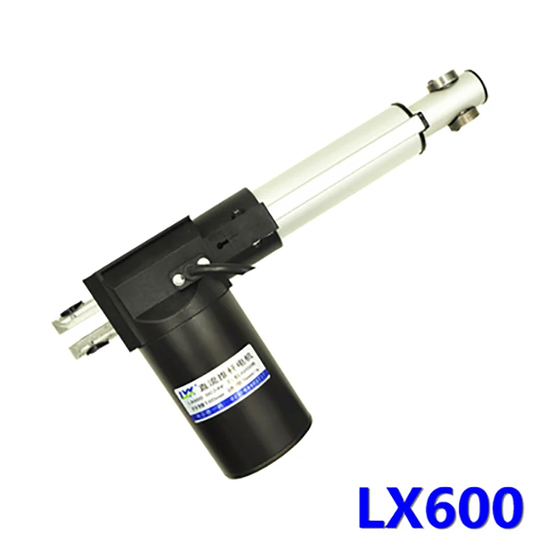Линейный привод LX600 6000N 12 В/24 В Storke 30 мм для подъема линейного приводного двигателя