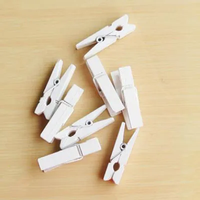 

200 штук Мини Красочный деревянный зажим канцелярские принадлежности фото Memo Peg Pin DIY ремесло открытка декоративные зажимы 3.5x0.7cm