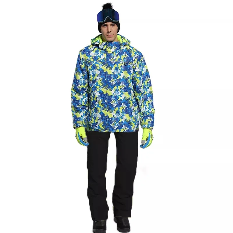 men's ski suits 2pieces winter suit mens winter men's jacket Snowboard suit