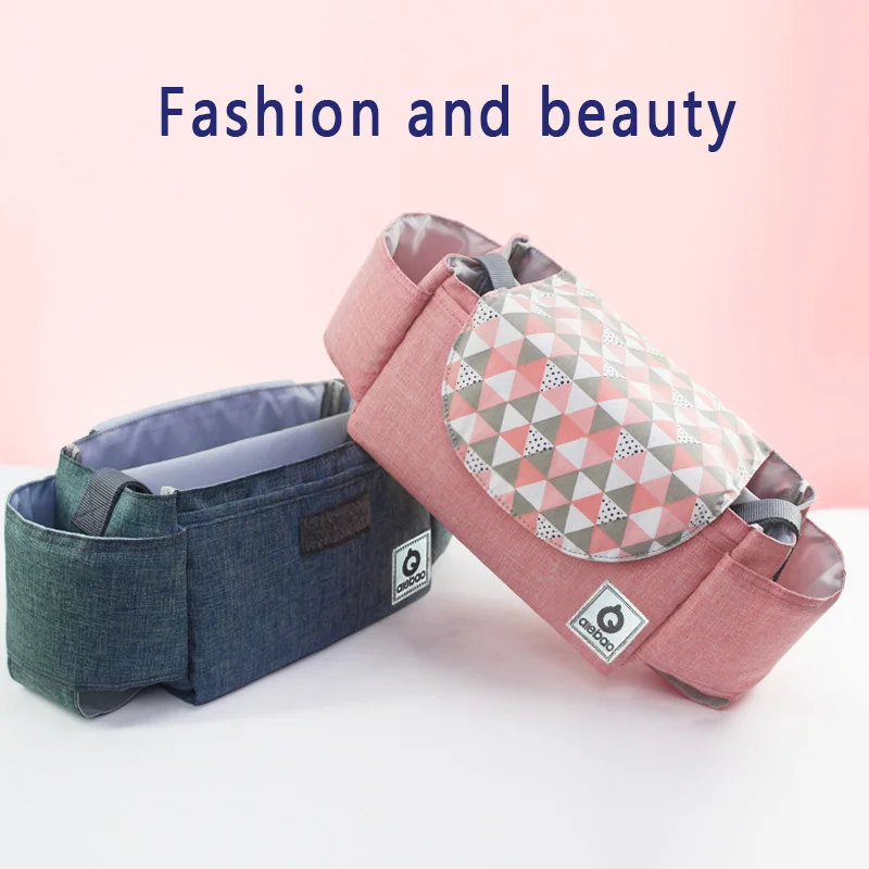 Stroller Organizer Bags Diaper Bag Stroller Bag Mommy Bag Diaper Baby Nappy Stroller Accessories Large Capacity Outdoor Travel Nappy Water Cup Holder
