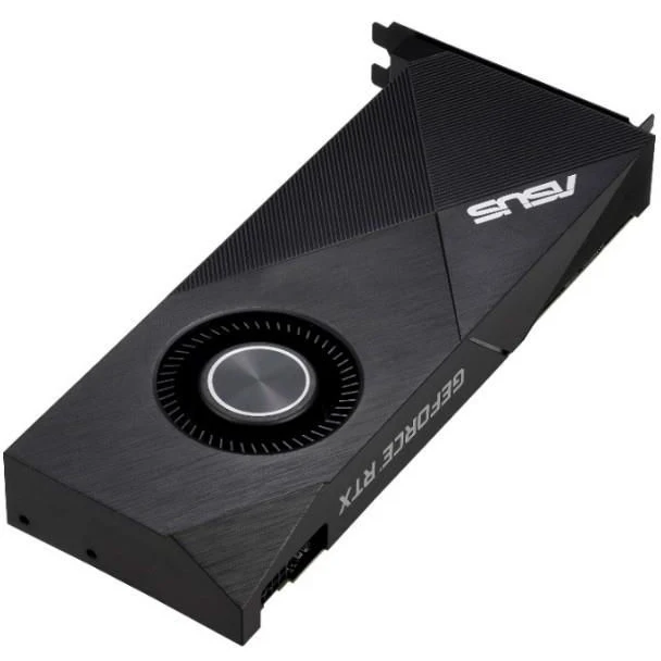 Видеокарта Asus PCI-E TURBO-RTX2060-6G NV RTX2060 6144Mb 192b GDDR6 1365/14000/HDMIx2/DPx2/HDCP Ret