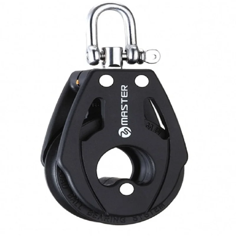 Hardware Marino Della Barca A Vela Dell'Yacht Della Barca A Vela 75Mm 2 Singolo Bb-0701F Matrice A 15/16 Pollici Del Blocchetto Del Grillo Della Parte