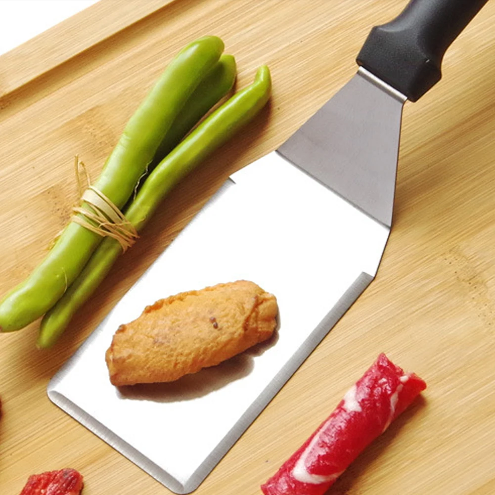  Pastry Tools Pizza Scraper Stainless Steel Kitchen Griddle Spatula Beefsteak Baking Pancake Flat Pi