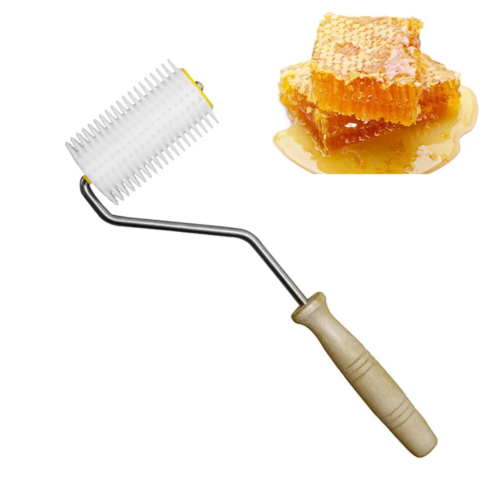 

1Pcs 32cm Honey Extracting Uncapping Needle Roller Plastic Beekeeping Tools Kit Home Garden Supplies for Garden Farm Beeworking