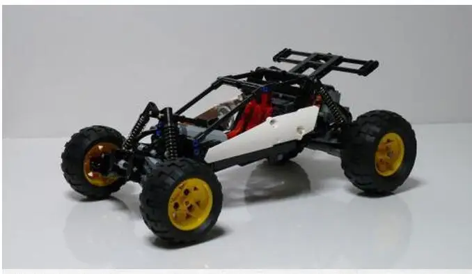 MOC Technic Arakawa Buggy 2 внедорожных автозапчастей MOC-1812 электрический пульт дистанционного управления