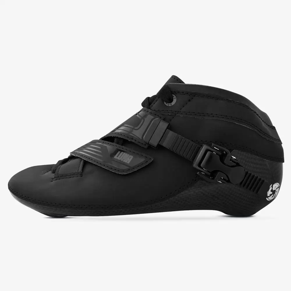 Bont Luna 2PT скоростные роликовые коньки Heatmoldable сапоги из углеродного волокна 195 мм дисктивность обувь для катания на коньках Patines обувь