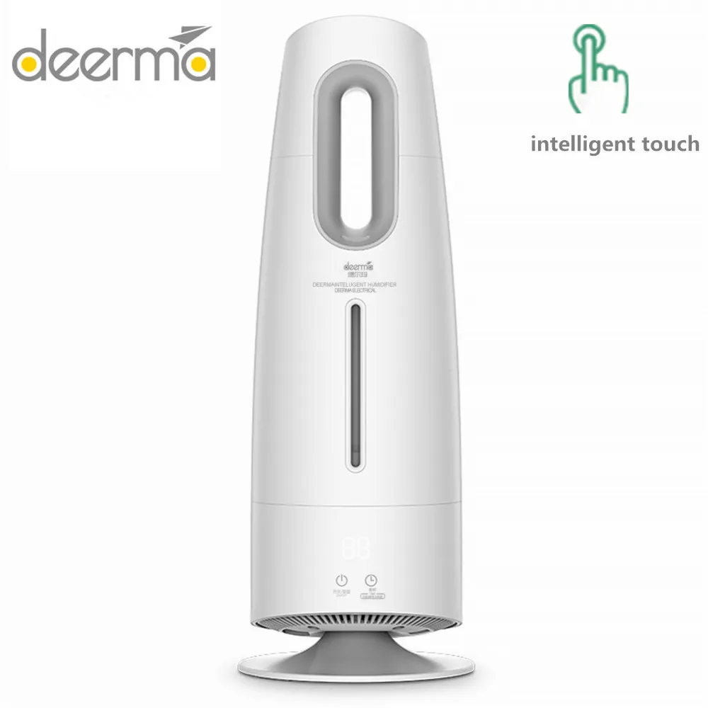 Deerma Home Air Humidifier Mist Maker Touch Screen 4l Oil Diffuser Air Purifying Air-conditioned Rooms Office Household