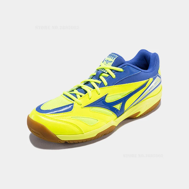 Xiaomi Mizuno WAVE GATE SKY Мужская и женская обувь для бадминтона противоскользящие кроссовки с резиновой подошвой амортизирующая спортивная обувь для тренировок - Цвет: Yellow 38.5