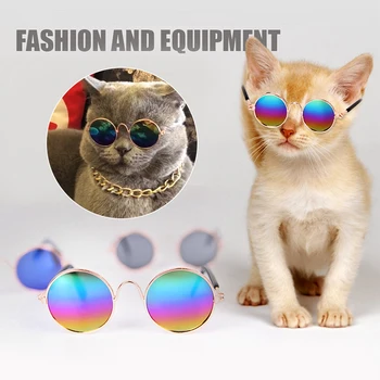 

1pc Lovely Pet Cat Glasses Dog Glasses Pet Products For Little Dog Cat Eye-wear Dog Sunglasses Photos Pet Accessories ^1