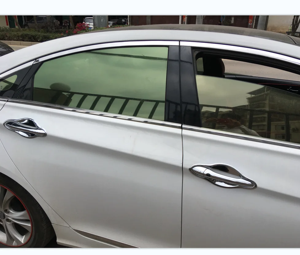 High-quality ABS chrome-plated car door handle Door bowl Protective For Hyundai Sonata Eight 2010-2014 Car Accessories | Автомобили и