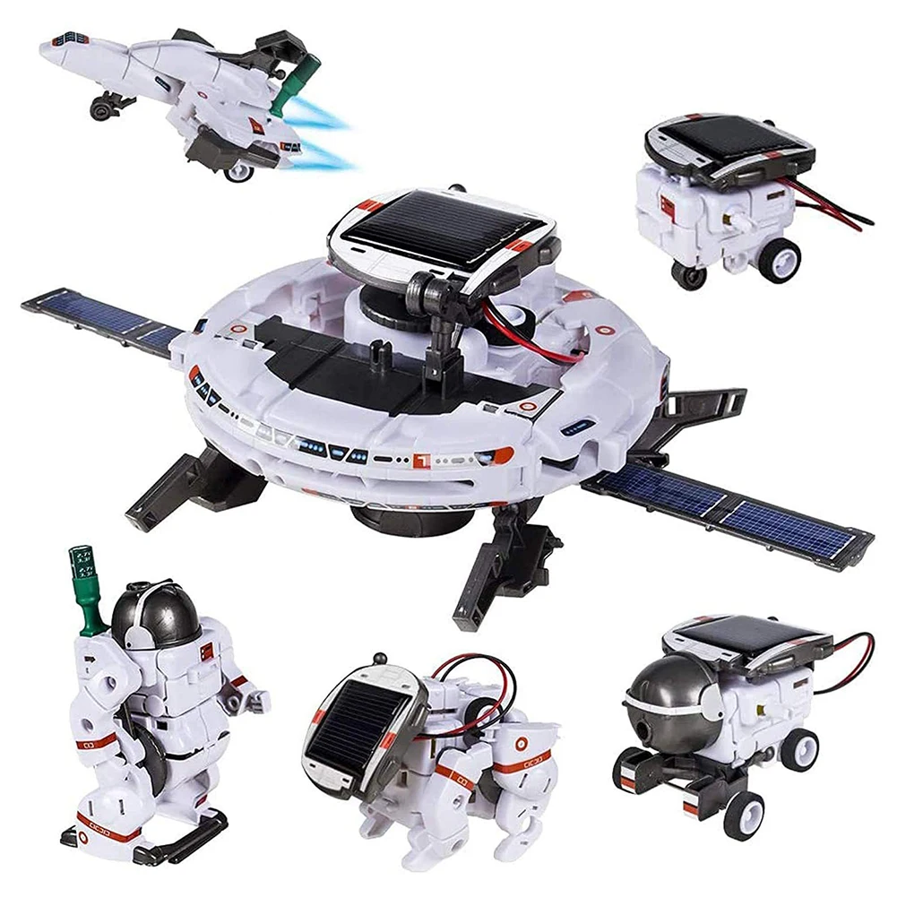 Solar Robot Educational Toys Technology Science Kits Learning Development Scientific Fantasy Toy for Children Boy Christmas Gift | Игрушки и