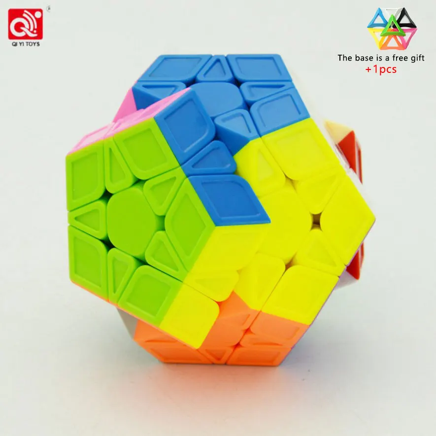 3x3 спидкуб Megaminx Стикеры Magic Cube Додекаэдр Скорость Логические кубики игрушка
