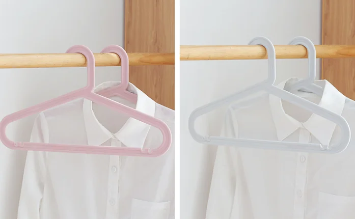 Dry and wet non-trace bearing household high tenacity more durable anti-skid good flexibility coat hanger J05