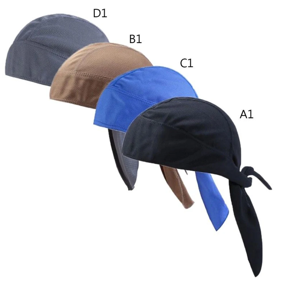 

Multicolor Printing Exercise Pirates Hat Biker Bandana Women Mens Head Wrap Motorcycle Helmet Inner Cap Quick Dry Breathable Hat