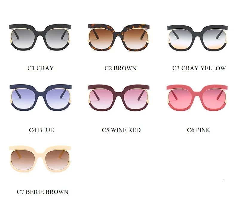 QPeClou уникальные цельные женские крупные солнцезащитные очки 2019 Новые солнцезащитные очки Gafas De Sol Mujer солнцезащитные очки Femme Oculos De Sol