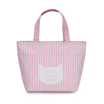 

Cute Cartoon Lunch Bags Women Portable Functional Canvas Insulated Thermal Food Picnic Kids Cooler Lunch Box Bag Tote